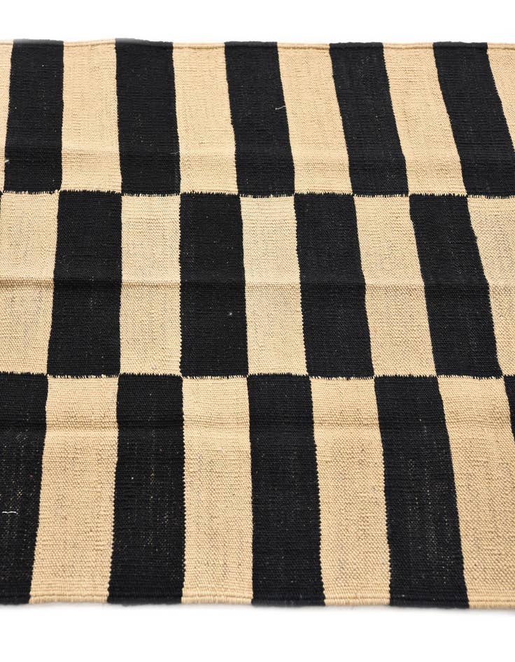 Detail image of  2' 9 x 3' 11  Hand Woven Kilim Modern Wool Rug