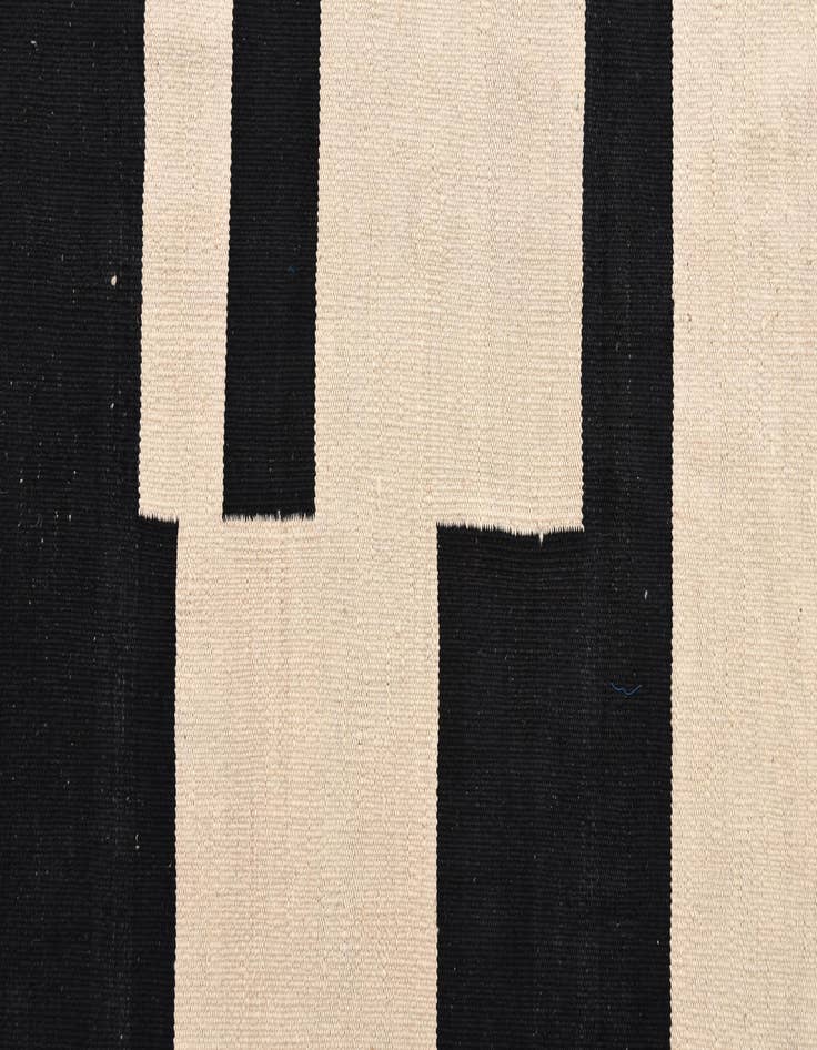Detail image of  6' 7 x 9' 8  Hand Woven Kilim Modern Wool Rug