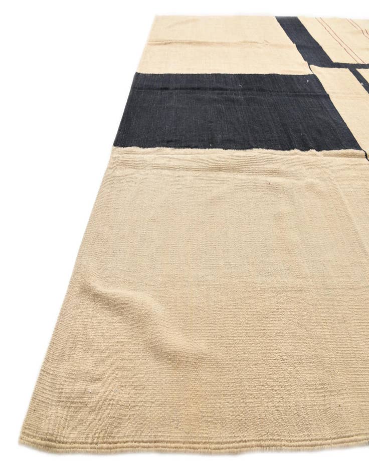 Detail image of  8' 3 x 9' 6  Hand Woven Kilim Modern Wool Rug