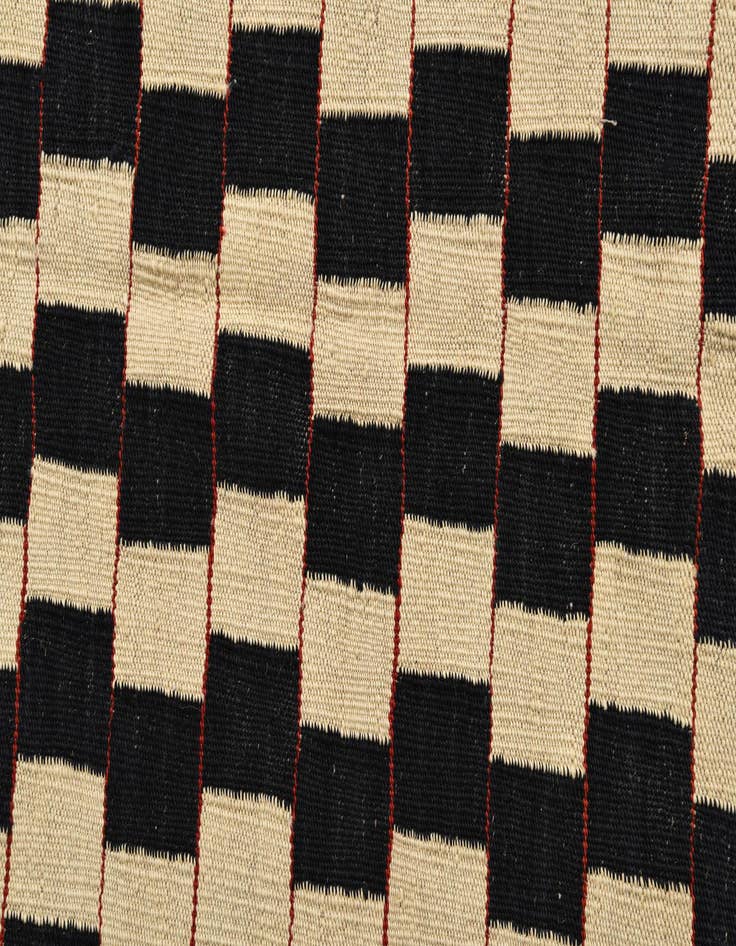 Detail image of  5' 8 x 7' 6  Hand Woven Kilim Modern Wool Rug
