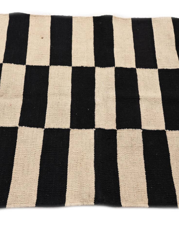 Detail image of  2' 7 x 3' 9  Hand Woven Kilim Modern Wool Rug