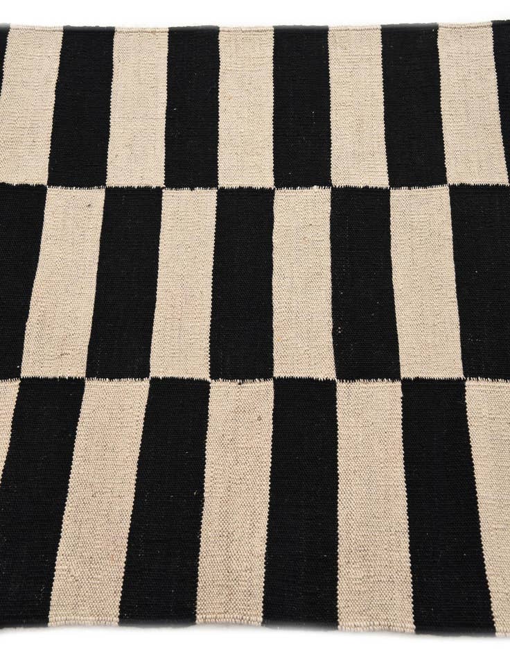 Detail image of  2' 8 x 3' 9  Hand Woven Kilim Modern Wool Rug