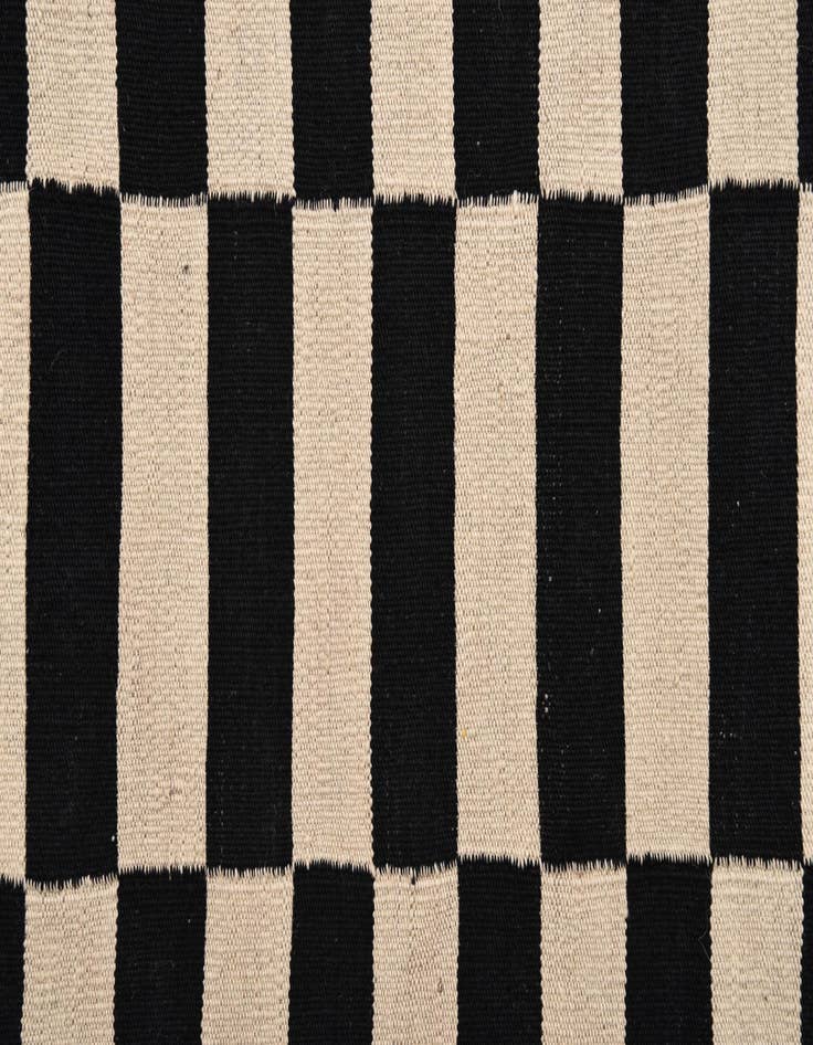 Detail image of  2' 8 x 3' 9  Hand Woven Kilim Modern Wool Rug