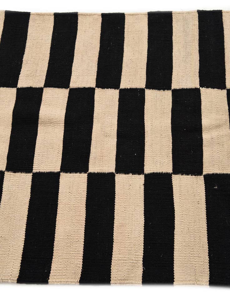 Detail image of  2' 8 x 3' 10  Hand Woven Kilim Modern Wool Rug