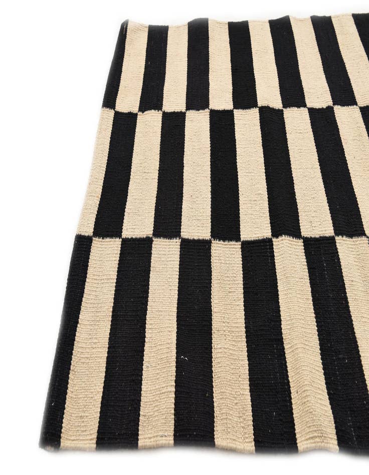 Detail image of  2' 7 x 3' 9  Hand Woven Kilim Modern Wool Rug