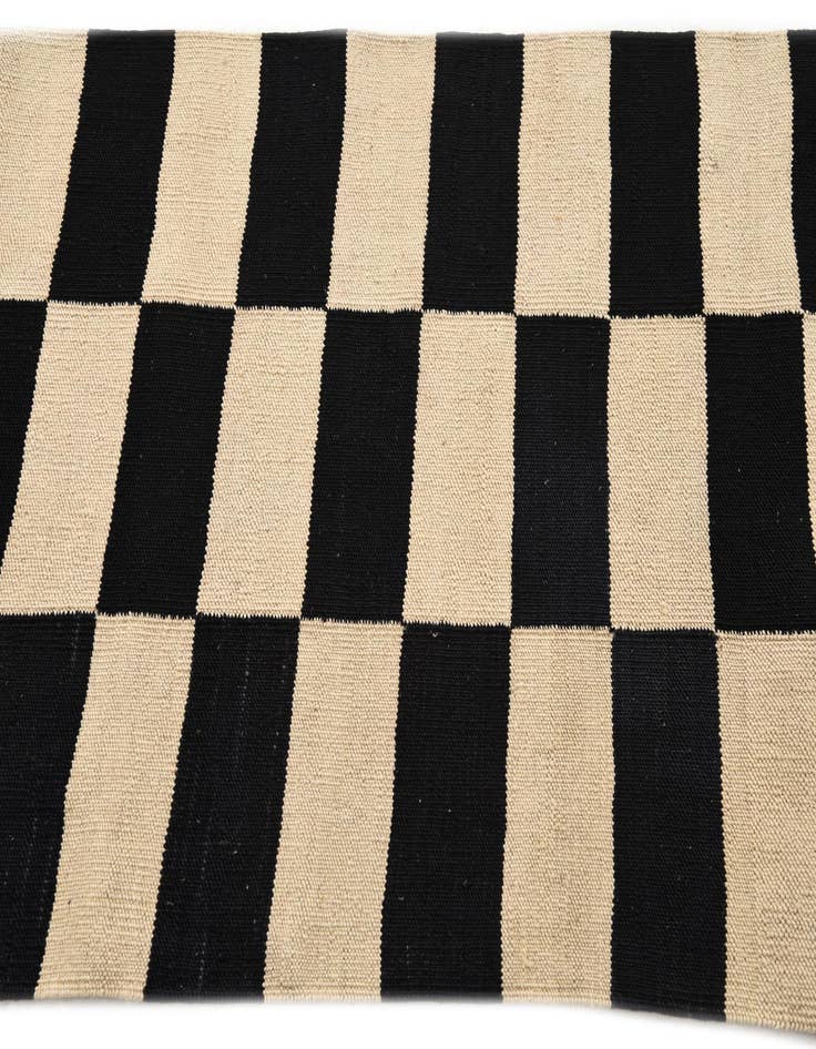 Detail image of  2' 7 x 3' 9  Hand Woven Kilim Modern Wool Rug