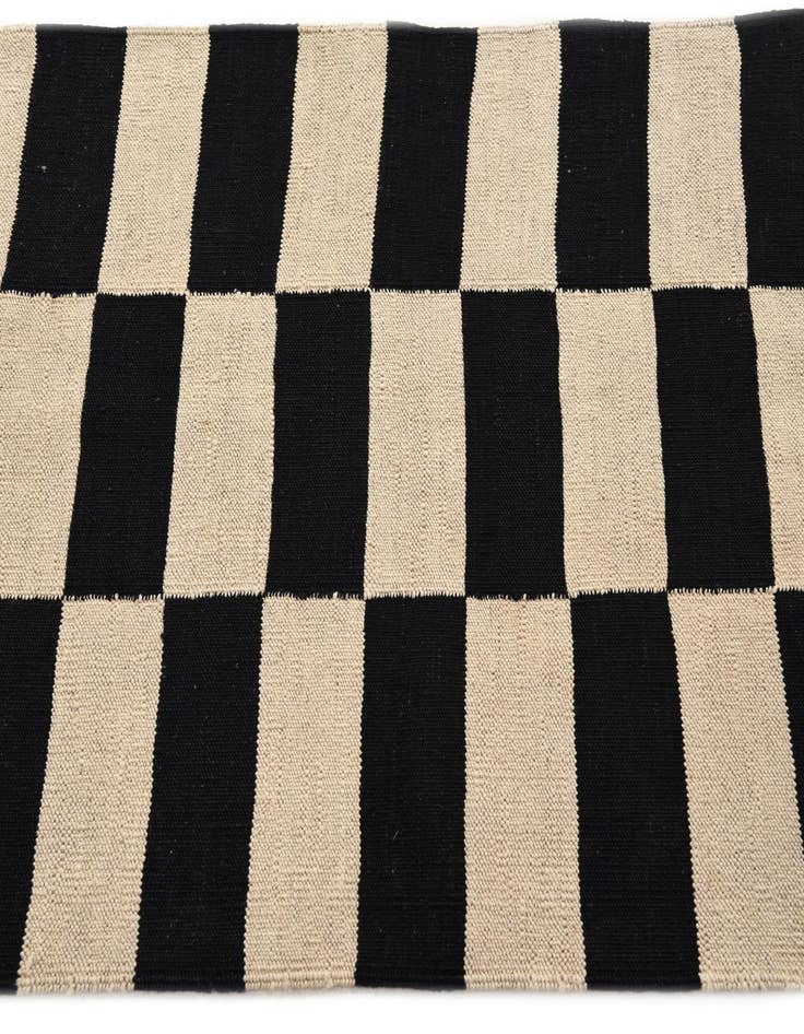 Detail image of  2' 8 x 3' 10  Hand Woven Kilim Modern Wool Rug