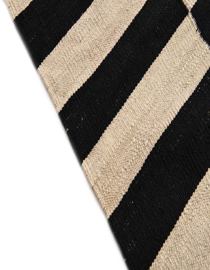 Detail image of  2' 7 x 3' 9  Hand Woven Kilim Modern Wool Rug