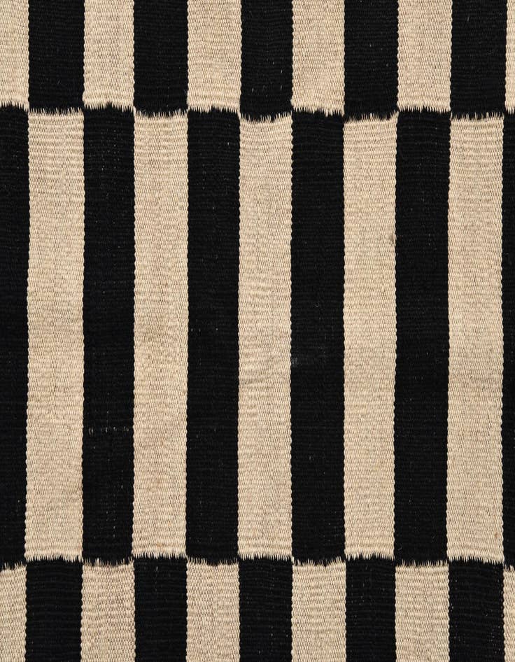 Detail image of  2' 8 x 3' 9  Hand Woven Kilim Modern Wool Rug