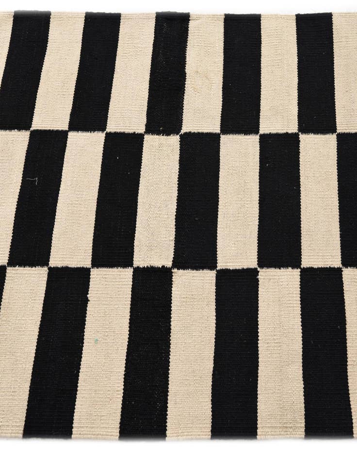 Detail image of  2' 8 x 3' 9  Hand Woven Kilim Modern Wool Rug