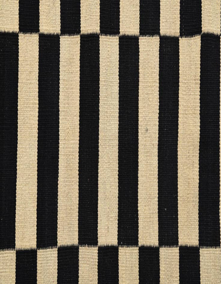 Detail image of  3' 5 x 4' 10  Hand Woven Kilim Modern Wool Rug