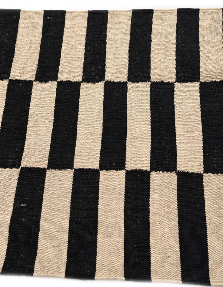 Detail image of  2' 9 x 3' 9  Hand Woven Kilim Modern Wool Rug