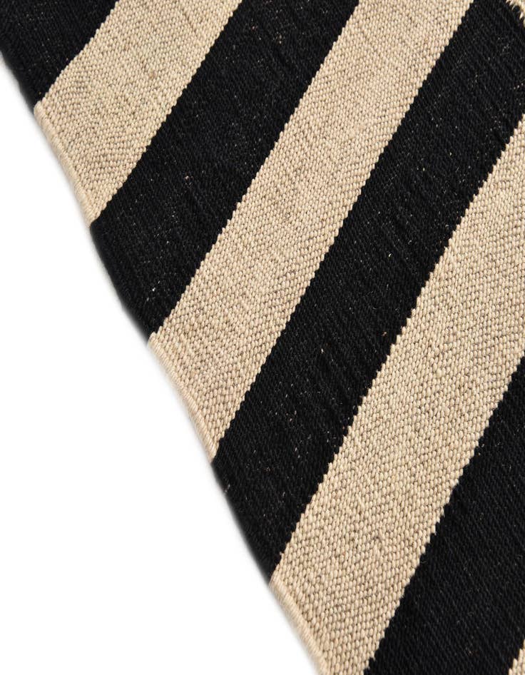 Detail image of  2' 9 x 3' 9  Hand Woven Kilim Modern Wool Rug