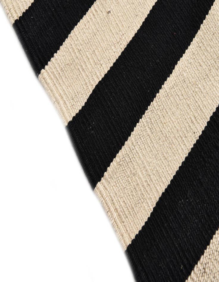 Detail image of  2' 8 x 3' 9  Hand Woven Kilim Modern Wool Rug