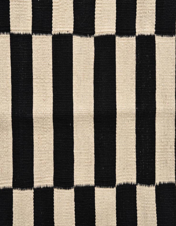Detail image of  2' 8 x 3' 9  Hand Woven Kilim Modern Wool Rug