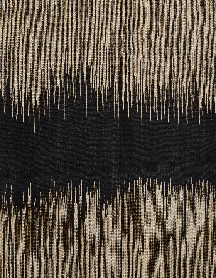 Detail image of  6' 10 x 9' 7  Hand Woven Kilim Modern Wool Rug