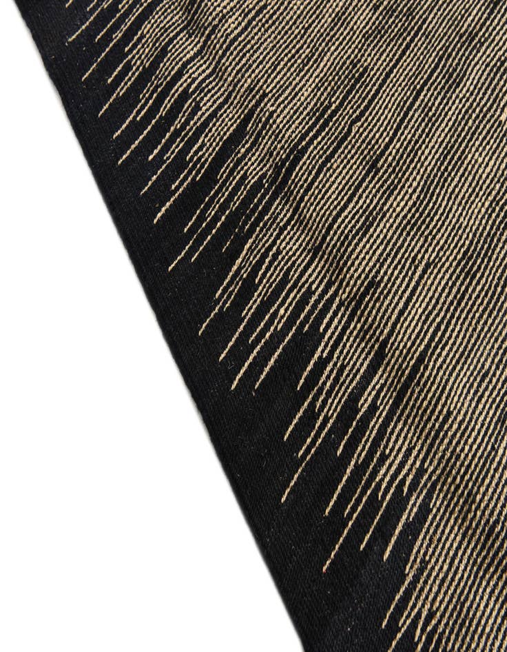 Detail image of  8' 2 x 9' 7  Hand Woven Kilim Modern Wool Rug