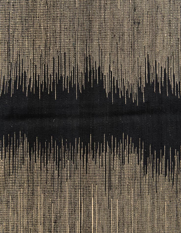 Detail image of  8' 2 x 9' 7  Hand Woven Kilim Modern Wool Rug