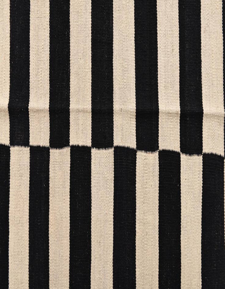 Detail image of  8' 3 x 9' 10  Hand Woven Kilim Modern Wool Rug