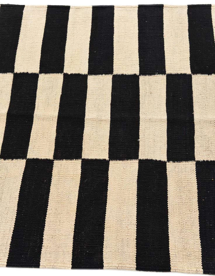 Detail image of  2' 8 x 3' 10  Hand Woven Kilim Modern Wool Rug