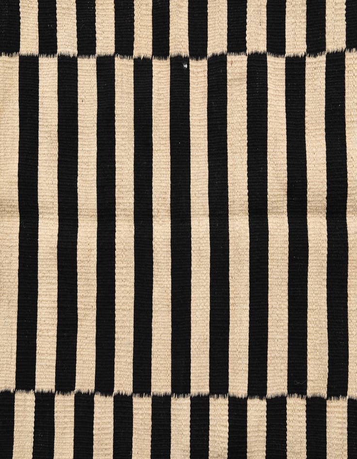 Detail image of  3' 4 x 4' 8  Hand Woven Kilim Modern Wool Rug