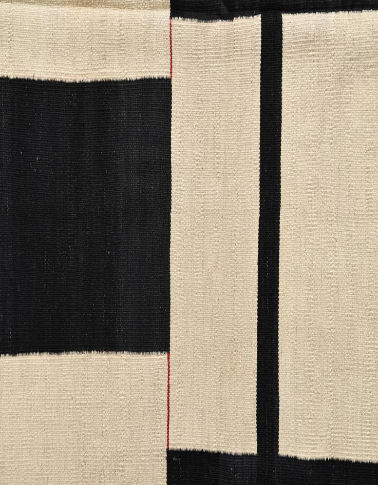 Detail image of  6' x 7' 7  Hand Woven Kilim Modern Wool Rug