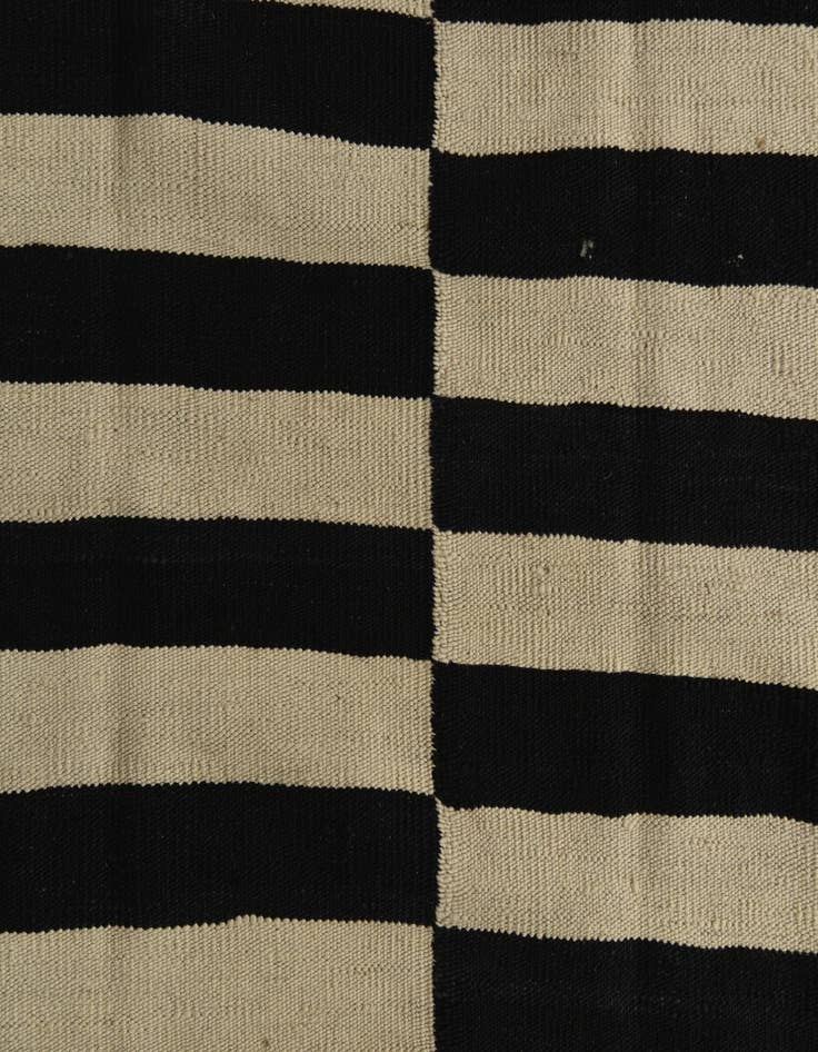 Detail image of  8' 1 x 9' 8  Hand Woven Kilim Modern Wool Rug