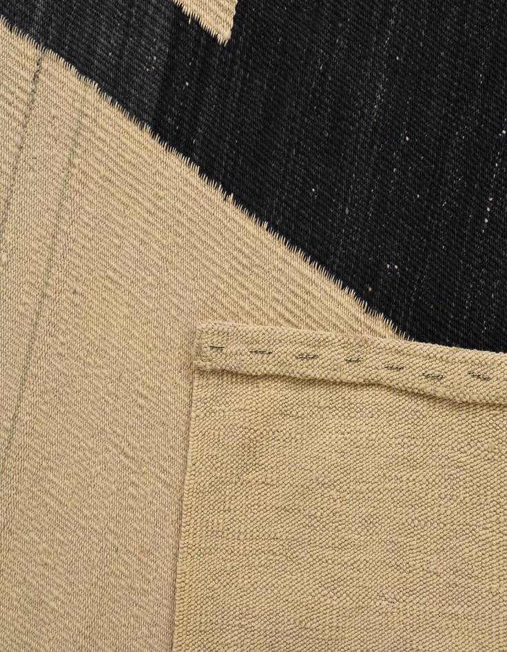 Detail image of  6' 1 x 7' 5  Hand Woven Kilim Modern Wool Rug