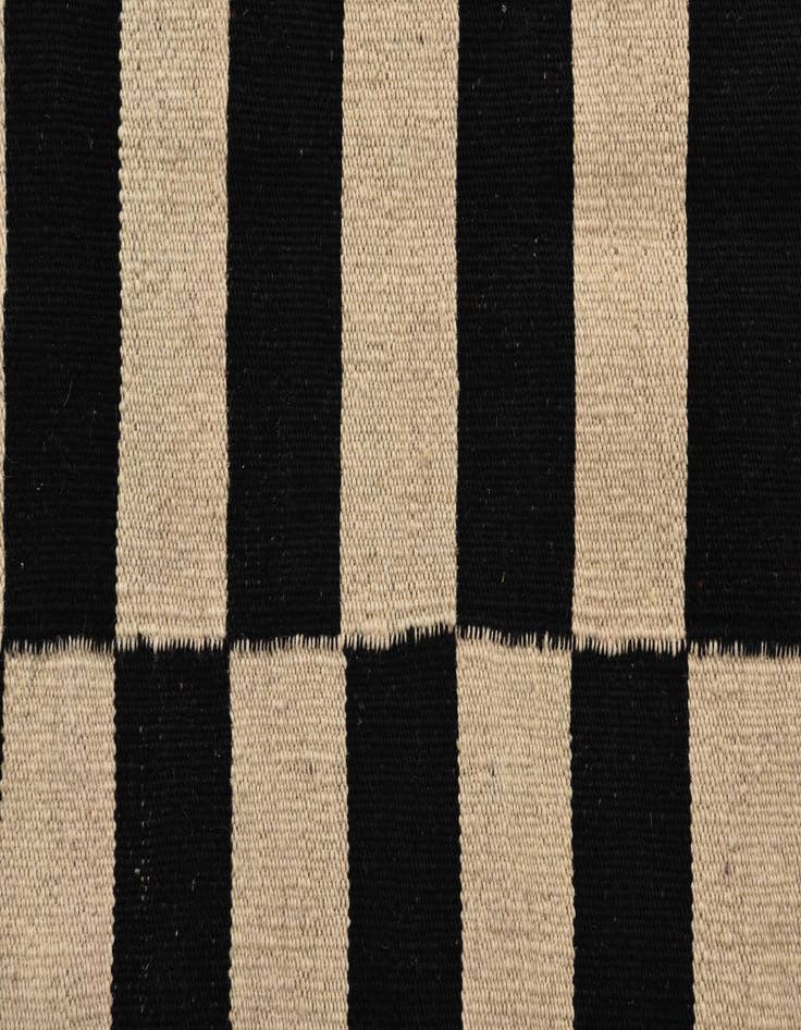 Detail image of  2' 8 x 3' 9  Hand Woven Kilim Modern Wool Rug