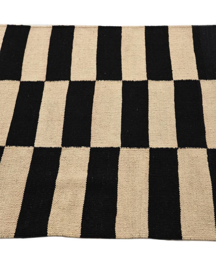 Detail image of  2' 7 x 3' 9  Hand Woven Kilim Modern Wool Rug