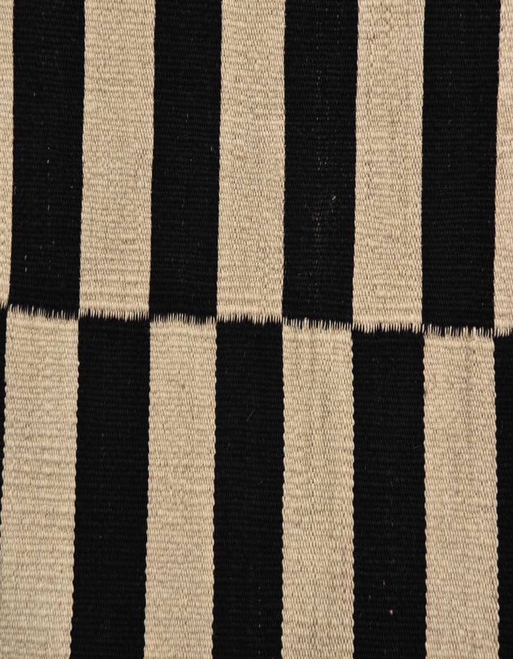 Detail image of  2' 8 x 3' 9  Hand Woven Kilim Modern Wool Rug