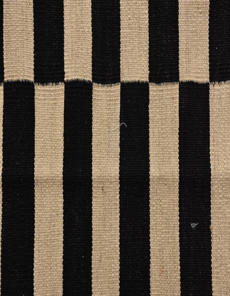 Detail image of  3' 4 x 5'  Hand Woven Kilim Modern Wool Rug
