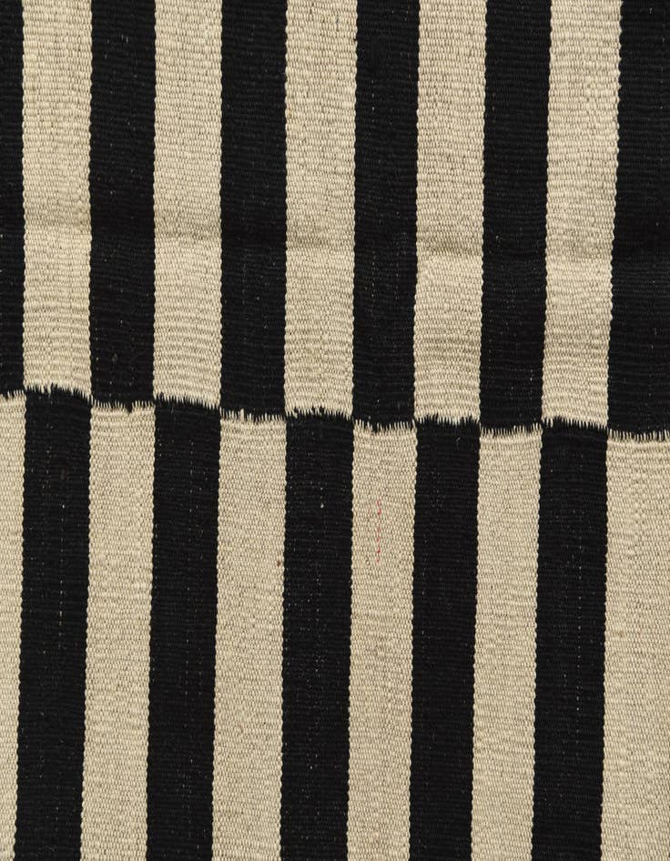 Detail image of  4' 9 x 6' 3  Hand Woven Kilim Modern Wool Rug