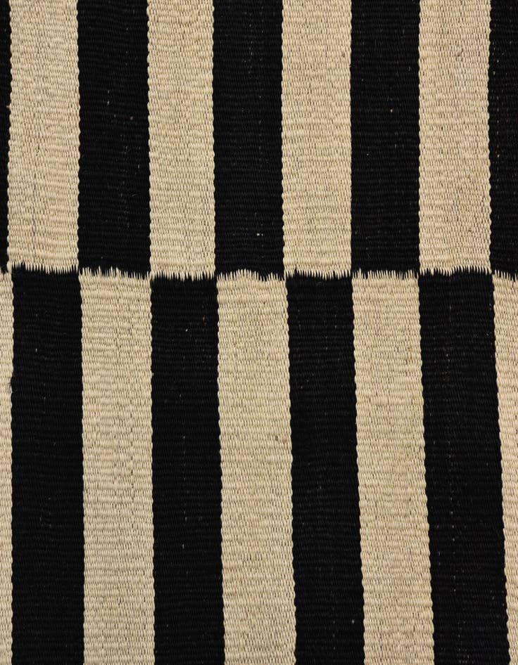 Detail image of  4' 2 x 6'  Hand Woven Kilim Modern Wool Rug