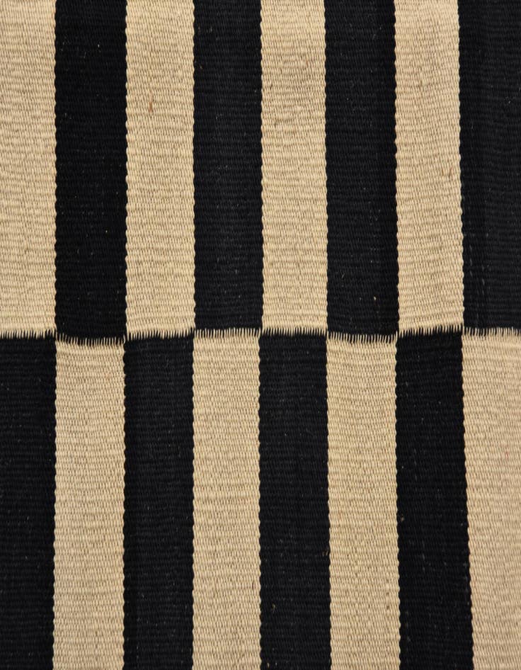 Detail image of  3' 2 x 5'  Hand Woven Kilim Modern Wool Rug