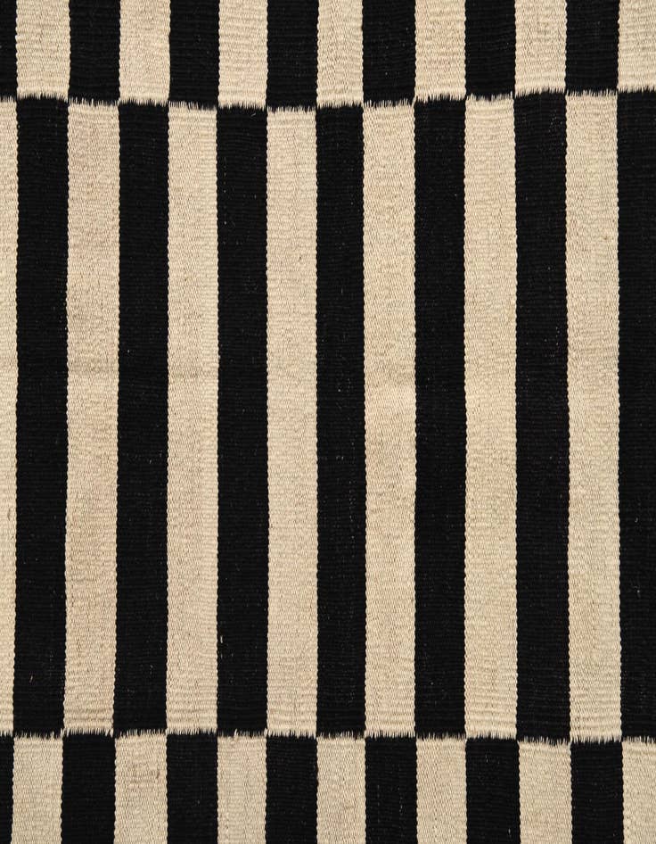 Detail image of  4' x 5' 11  Hand Woven Kilim Modern Wool Rug