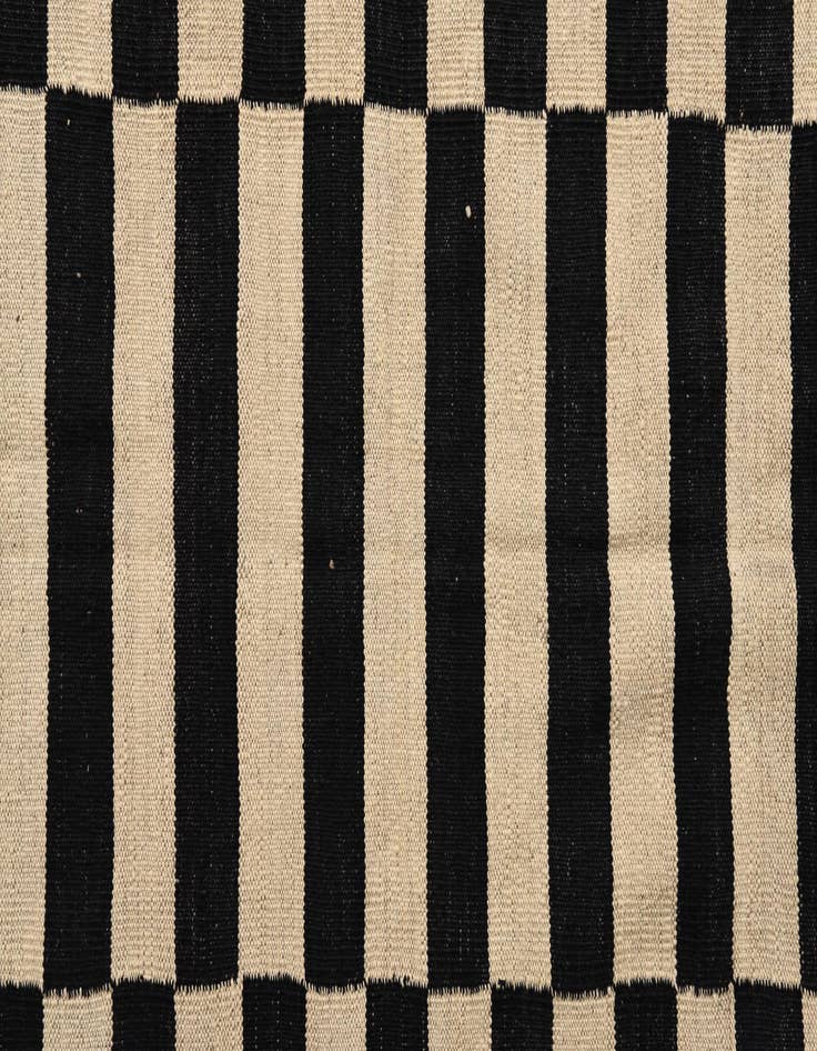 Detail image of  4' 2 x 5' 11  Hand Woven Kilim Modern Wool Rug