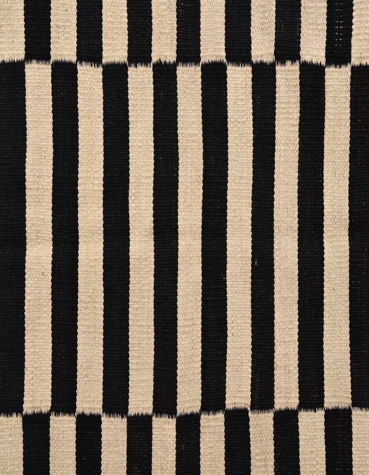 Detail image of  3' 6 x 6' 4  Hand Woven Kilim Modern Wool Rug