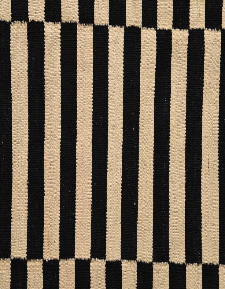 Detail image of  5' x 6' 2  Hand Woven Kilim Modern Wool Rug
