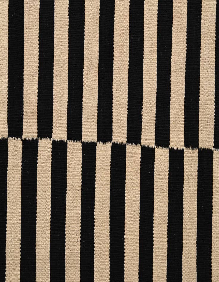 Detail image of  4' 11 x 6' 5  Hand Woven Kilim Modern Wool Rug