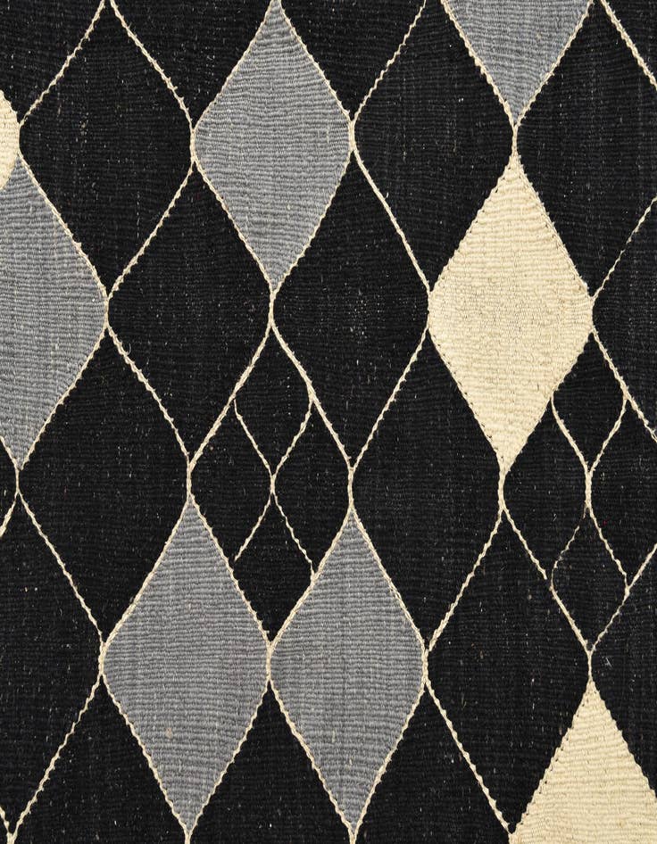 Detail image of  6' 2 x 7' 10  Hand Woven Kilim Modern Wool Rug