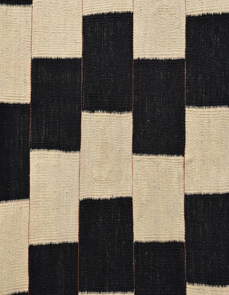 Detail image of  8' 6 x 9' 4  Hand Woven Kilim Modern Wool Rug