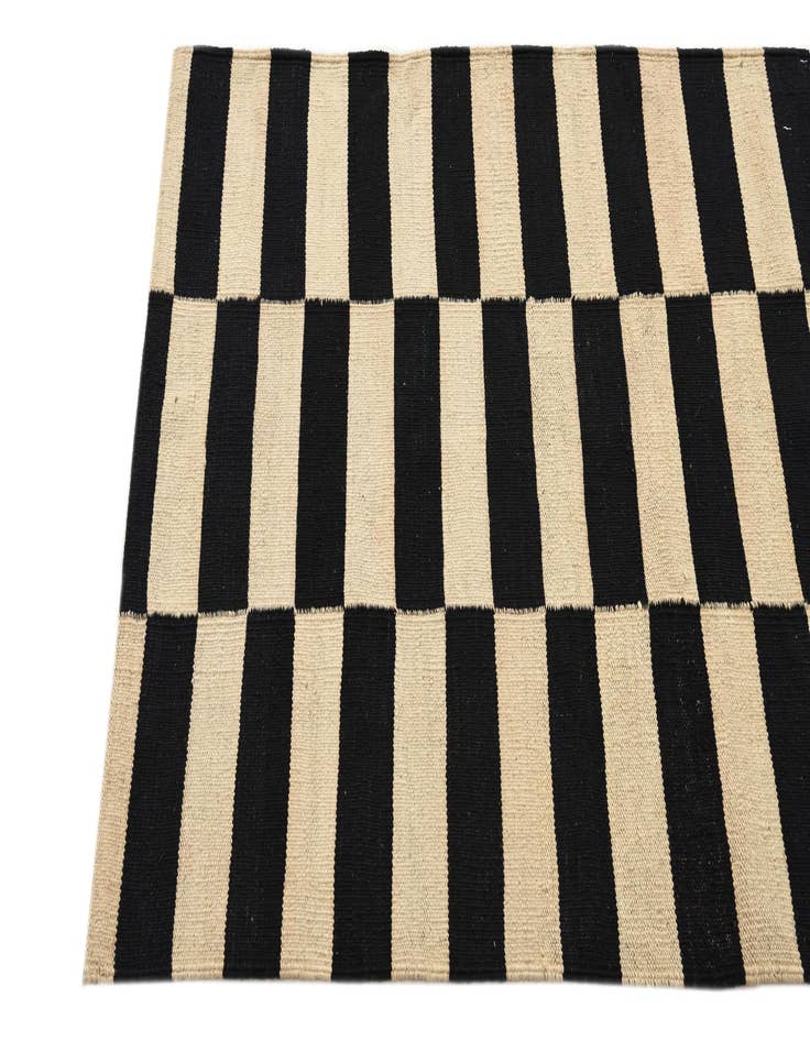Detail image of  2' 8 x 3' 9  Hand Woven Kilim Modern Wool Rug