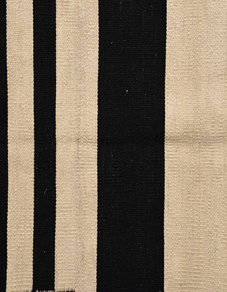 Detail image of  4' 8 x 6' 9  Hand Woven Kilim Modern Wool Rug