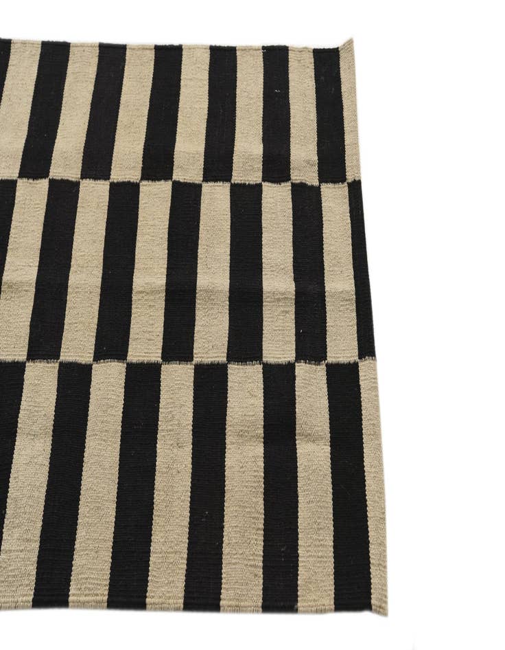 Detail image of  2' 8 x 3' 9  Hand Woven Kilim Modern Wool Rug