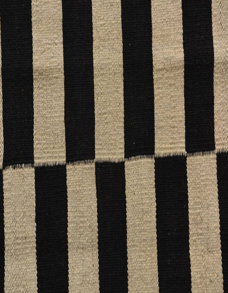 Detail image of  2' 8 x 3' 9  Hand Woven Kilim Modern Wool Rug