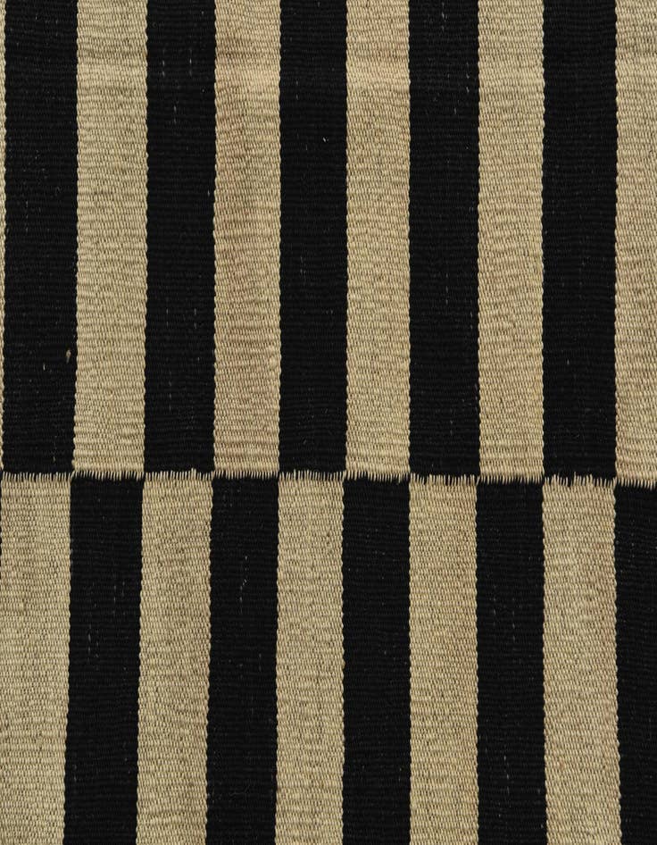 Detail image of  4' 3 x 6'  Hand Woven Kilim Modern Wool Rug