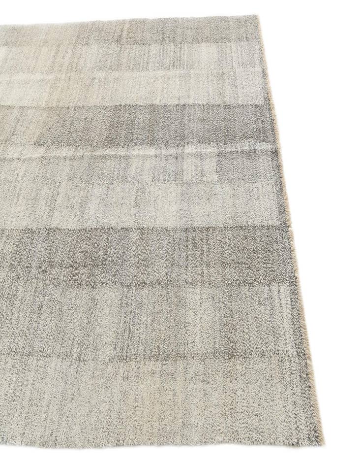 Detail image of  6' 1 x 7' 6  Hand Woven Kilim Modern Wool Rug