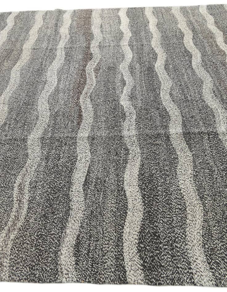 Detail image of  9' 1 x 11' 9  Hand Woven Kilim Modern Wool Rug