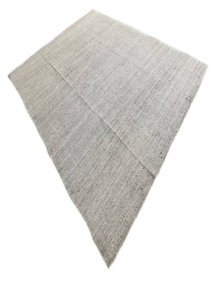 Detail image of  9' 4 x 11' 10  Hand Woven Kilim Modern Wool Rug